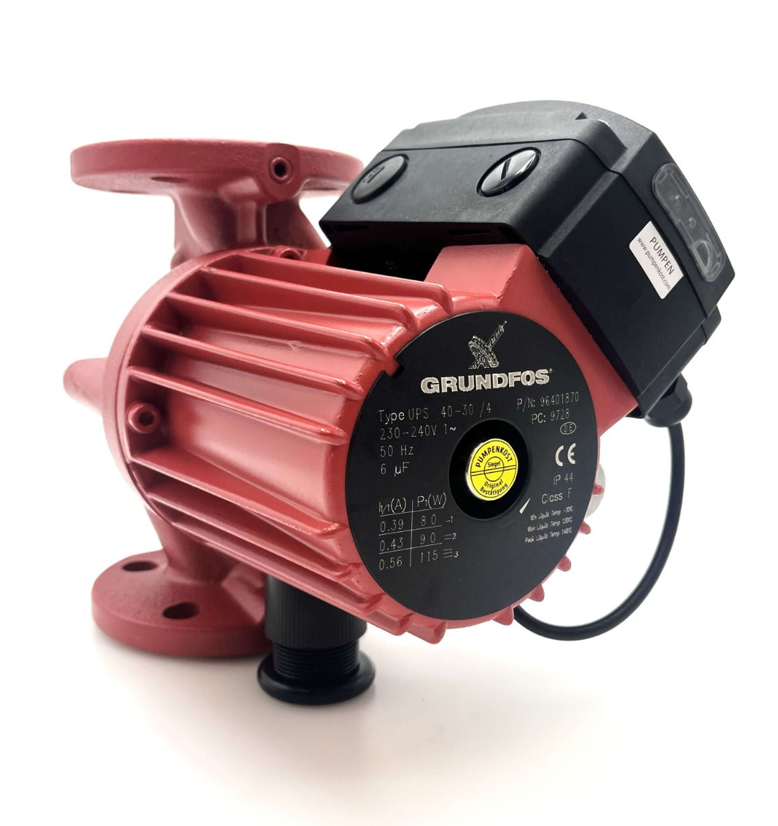Grundfos UPS 40-30/4 Umwälzpumpe 1x230V Heizungspumpe 250mm P9/1013