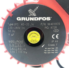 Grundfos UPS 40-30/4 Umwälzpumpe 1x230V Heizungspumpe 250mm P9/1013