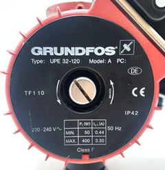 Grundfos UPE 32 - 120 Heizungspumpe 1x230V Umwälzpumpe 220mm P14/1047