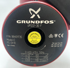 Grundfos UPS 32 - 30 F Heizungspumpe 3x400V Umwälzpumpe 220mm P13/957
