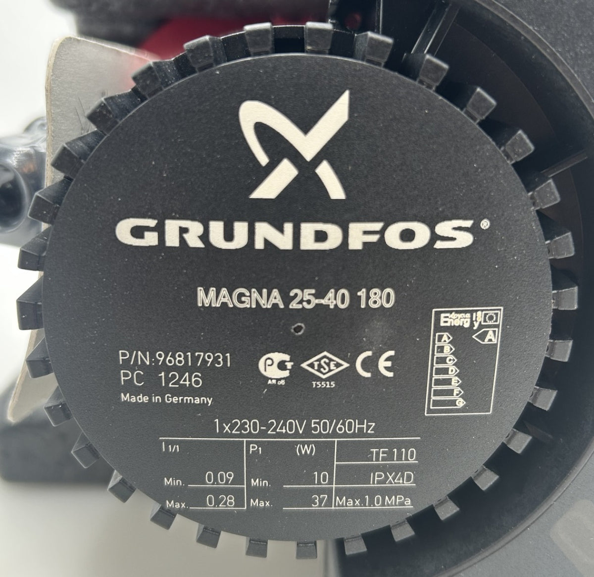 Grundfos Magna 25-40 180 Energiesparpumpe 1x230V Heizungspumpe P12/371