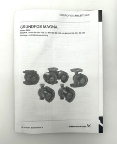 Grundfos Magna 25-40 180 Energiesparpumpe 1x230V Heizungspumpe P12/371