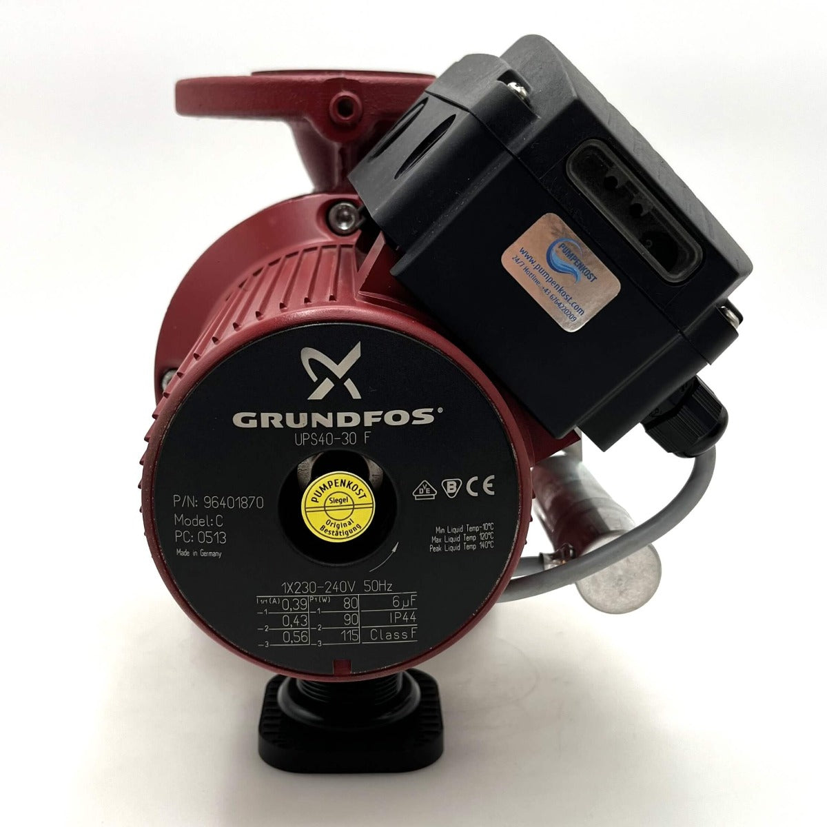 Grundfos UPS 40-30 F Heizungspumpe 1x230V Umwälzpumpe 250mm P14/882