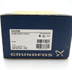 Grundfos Datenmodul  CIU 100  Nr. 96753735 - V02   Serial No. 4629 S14/46