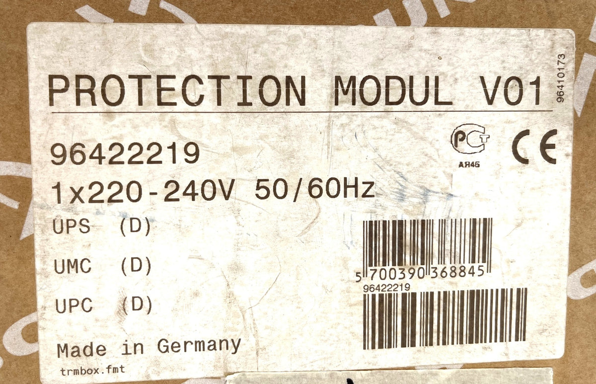 Grundfos Protection Modul V01 96422219 UPS UPSD UMC UMCD UPC UPDC S12/223