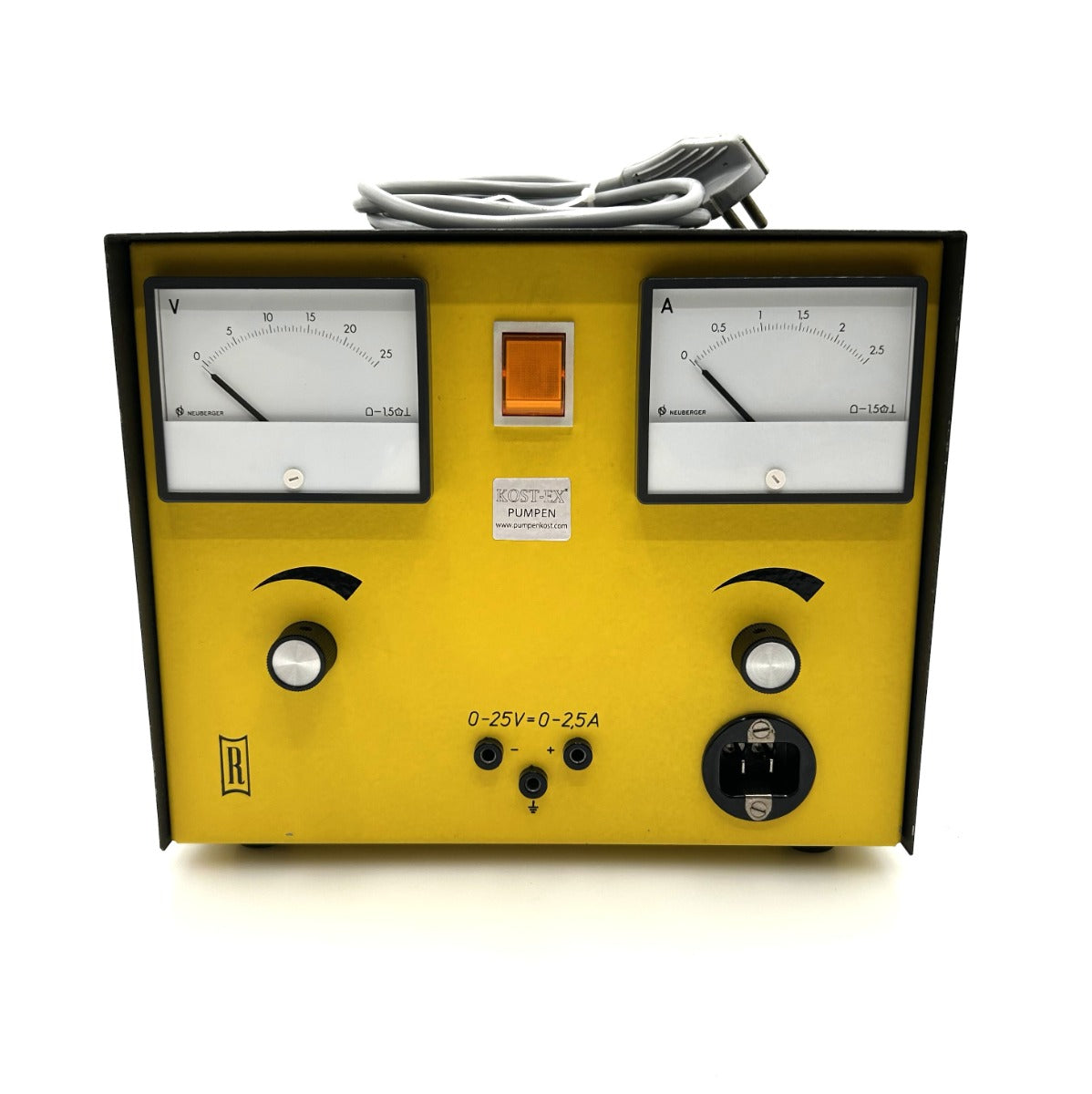 Zentro Trafo Typ 2403 Nr.4013 pri. 220V sec. 0-25V  DC Stromversorgung T9/1065