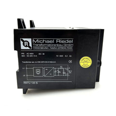 Riedel Transformator RNTU 120 S pri. 400 V sec. 24 V Trafo IEC 28 5A T9/1075
