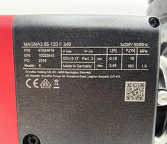 Grundfos Magna 3 65-120 F Energiesparpumpe Heizungspumpe 1x230V  P25/34