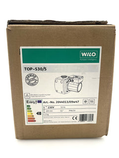 Wilo Top-S30/5 Umwälzpumpe 1x230V Heizungspumpe 180mm 2 Zoll Art-Nr. 2044013 P25/39