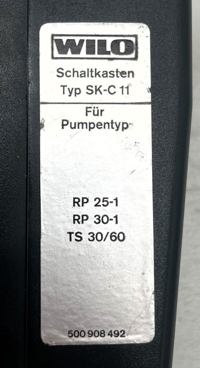 Wilo SK-C 11 Schaltkasten  1x220 V 40 W  RP 25 30 S10/70