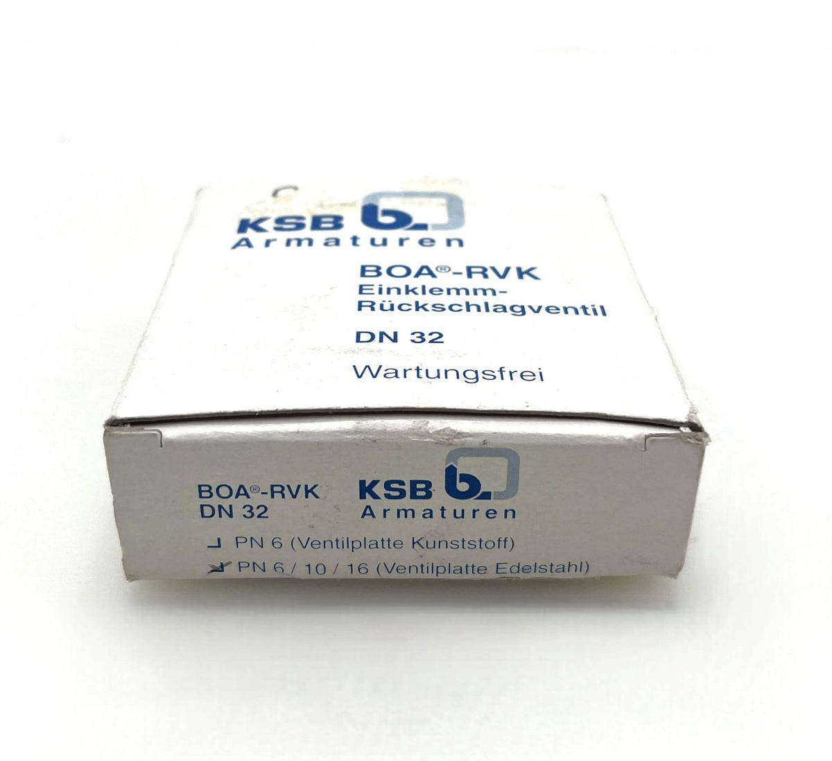 KSB BOA-RVK Rückschlagventil DN 32 – Einklemm-Rückschlagklappe, wartungsfrei