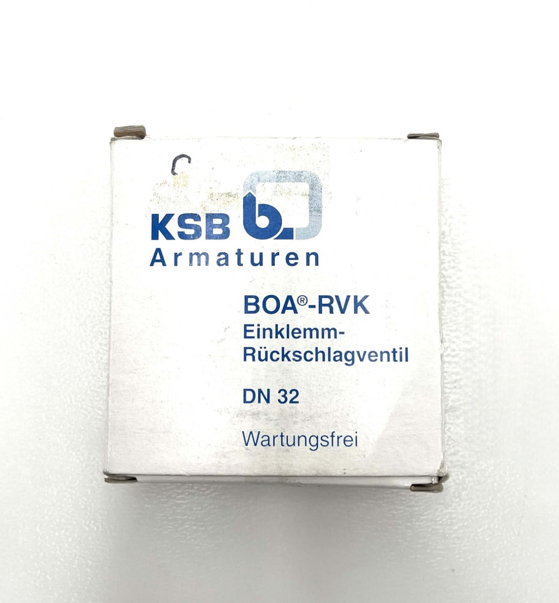 KSB BOA-RVK Rückschlagventil DN 32 – Einklemm-Rückschlagklappe, wartungsfrei