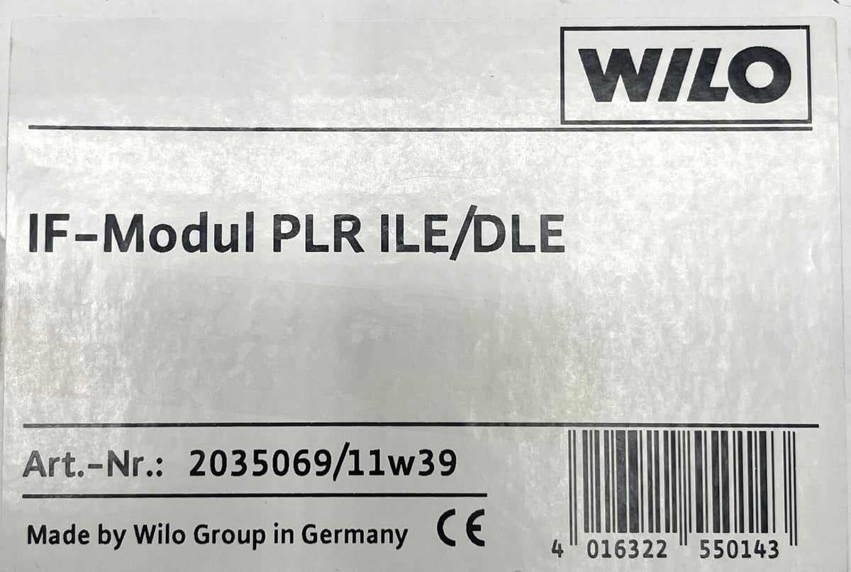 Wilo IF-Modul PLR / ILE / DLE – Infrarot-Modul, neuwertig, Art. Nr. 2035069 S10/9