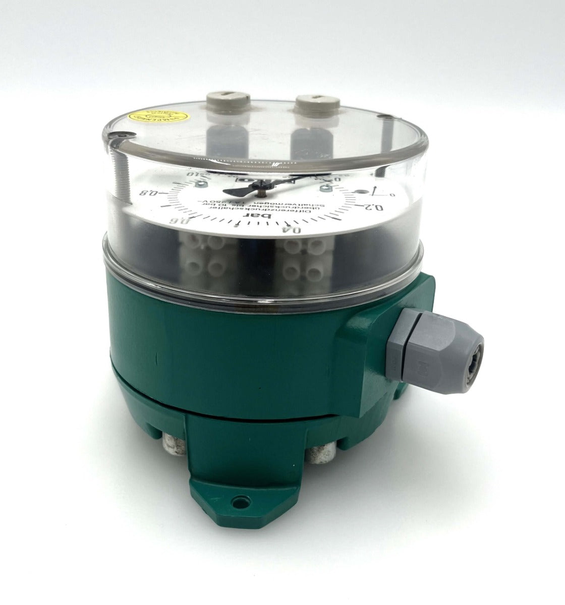 Wilo Differenzdruck-Manometer DDM 10 – Druckwächter / Differenzdruckschalter 0–1 bar