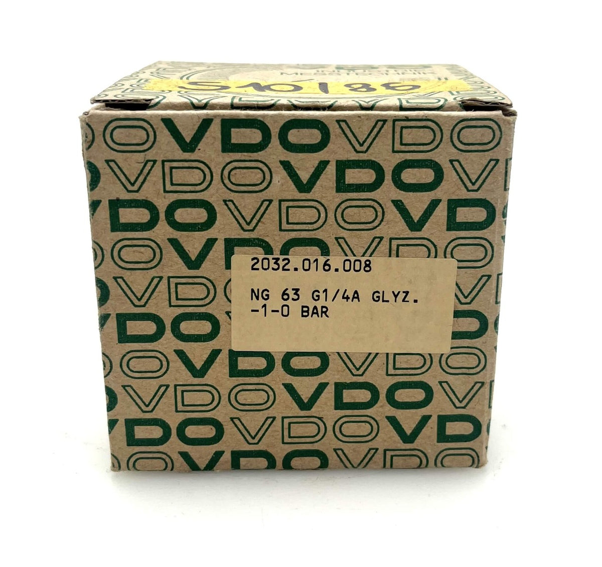 VDO Vakuum-Manometer -1 bar Ø 68 mm – Vakumeter, Flüssigkeitsdämpfung, neuwertig S10/86