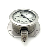 VDO Vakuum-Manometer -1 bar Ø 68 mm – Vakumeter, Flüssigkeitsdämpfung, neuwertig S10/86