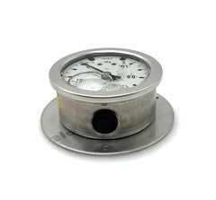 VDO Vakuum-Manometer -1 bar Ø 68 mm – Vakumeter, Flüssigkeitsdämpfung, neuwertig S10/86