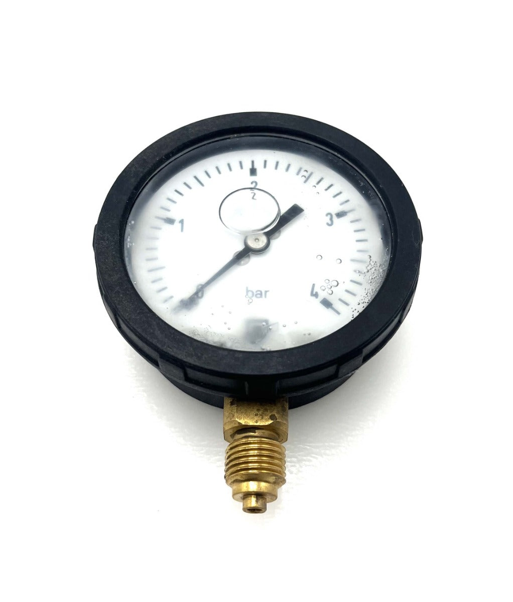 Scheich Druckmanometer 4 bar Ø 60 mm – Manometer mit Flüssigkeitsdämpfung