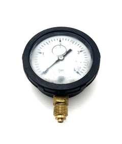 Scheich Druckmanometer 4 bar Ø 60 mm – Manometer mit Flüssigkeitsdämpfung | AG 1/4 Zoll | S10/168