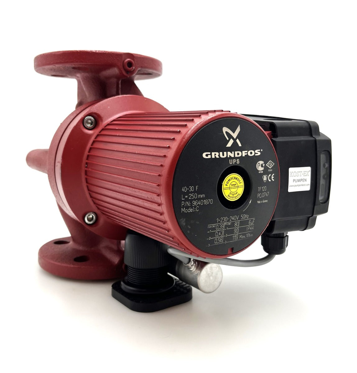 Grundfos UPS 40-30F 1x230V Umwälzpumpe 250mm Heizungspumpe P11/476