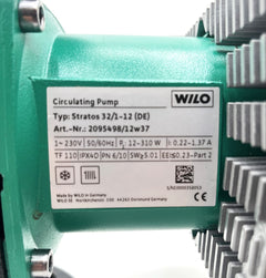 Wilo Stratos 32/1-12 Hocheffizienzpumpe 1×230V Heizungspumpe 220mm P13/534