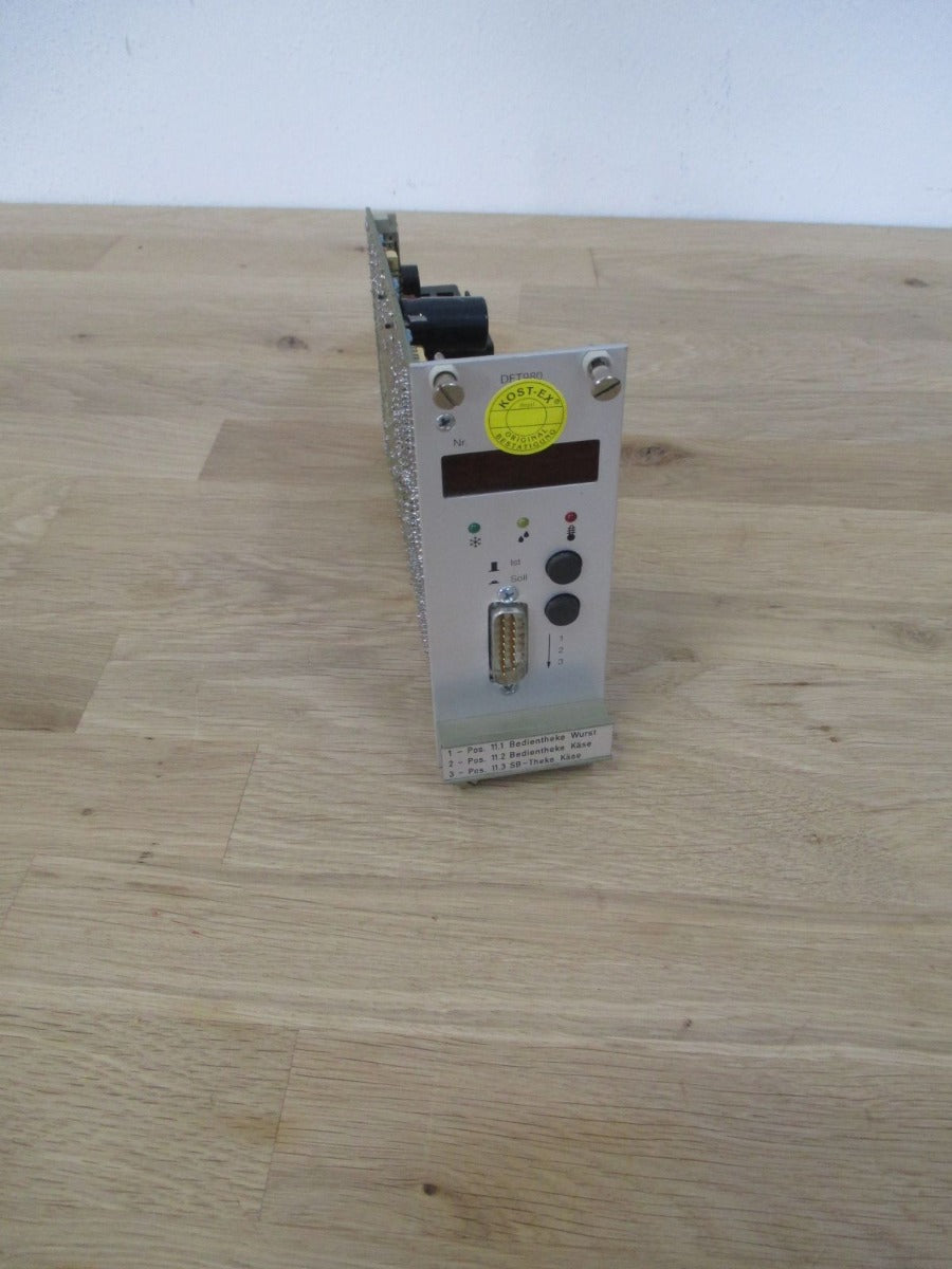 Wurm DFT 980P V1.7 Dreifach Kühlstellenregler Regler Kühlräume Platine K17/383