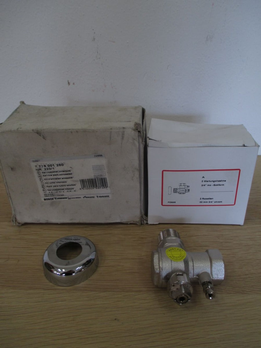 Junkers Bosch 223/1 Wartungshahn 3/4