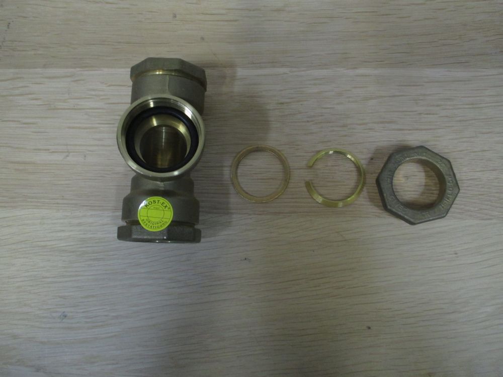 Viega Verschraubung T Stück 32 mm x 1 1/4 Zoll Quetschverschraubung K17/1031 