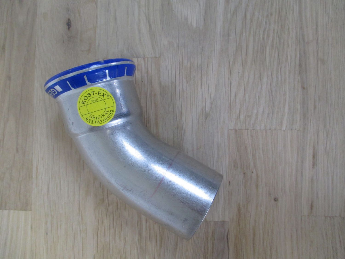 Geberit Bogen 45 ° Grad 42 mm Edelstahl Press Fitting K17/138