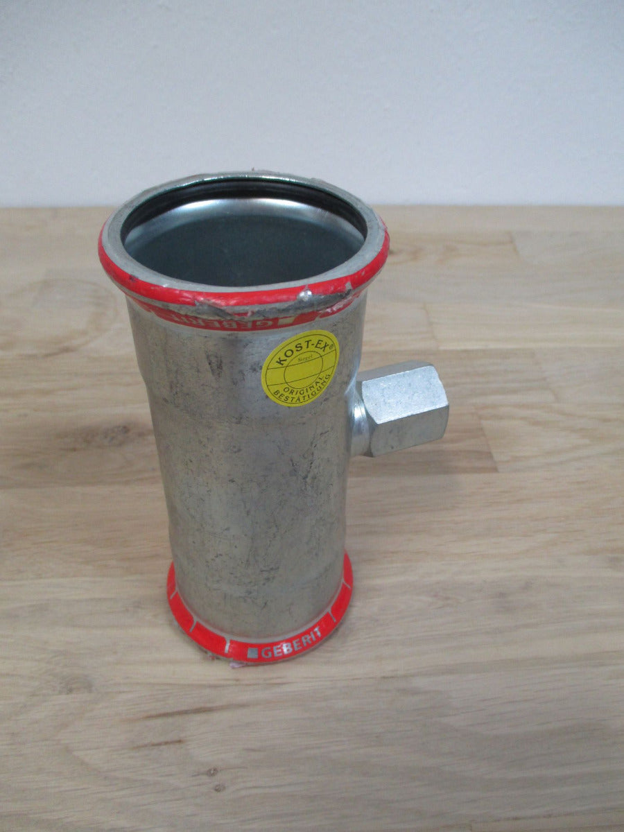 Geberit T - Stück 54 x 1/2 IG x 54 C - Stahl Press Fitting K17/151