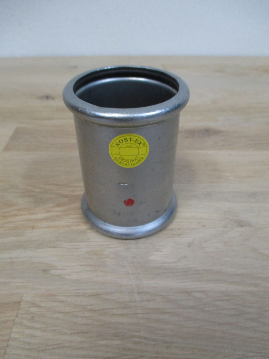 Sanha Press Muffe 54 mm Edelstahl - Stahl Press Fitting K17/152