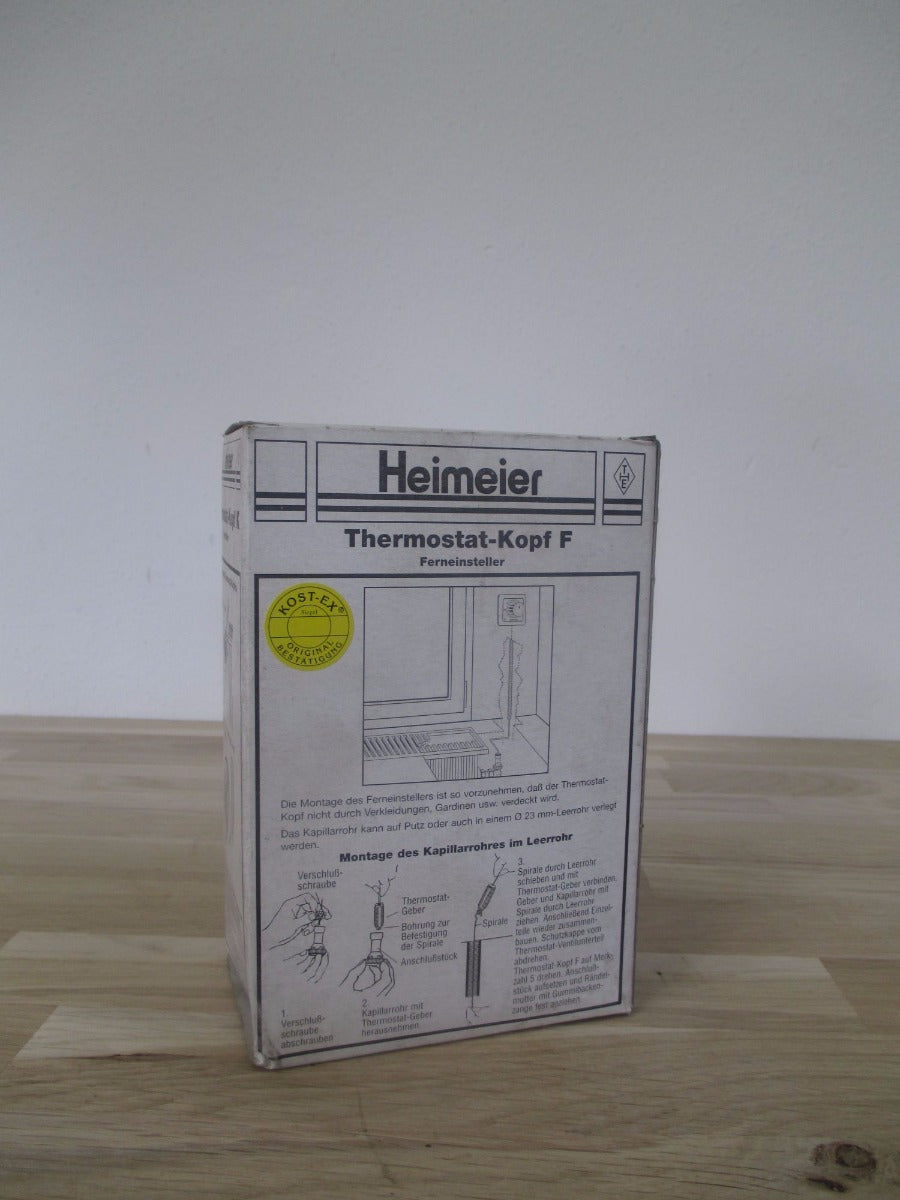 Heimeier Thermostat Kopf F Fernfühler 6002-00.500 Heizung Fühler K17/161