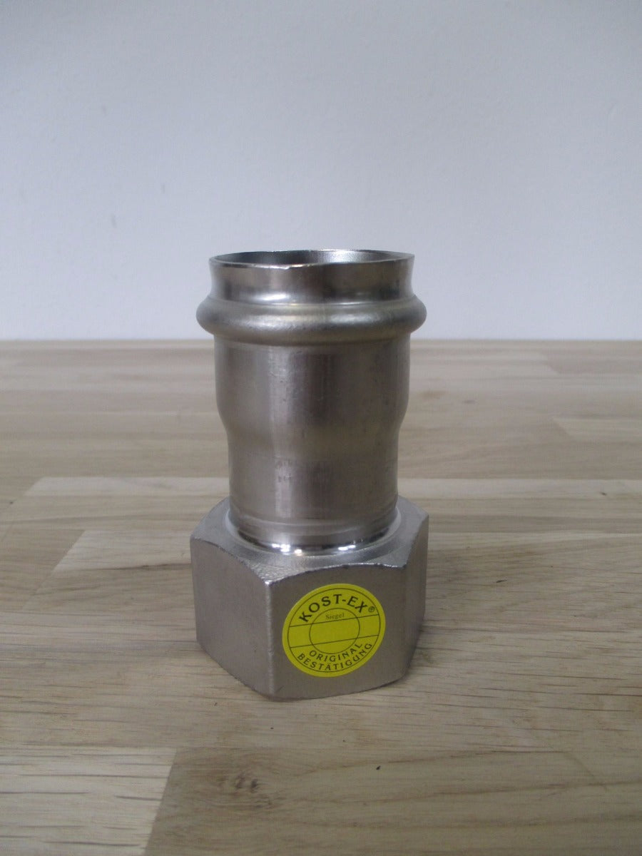 Sanha Nirosan 35 x 1 1/4 Edelstahl Fitting Press Gewindefitting KOST-EX K17/171