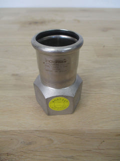 Inox Übergangsmuffe 1 1/4 x 35 mm IG Edelstahl 1.4404 Press Fitting K17/221 