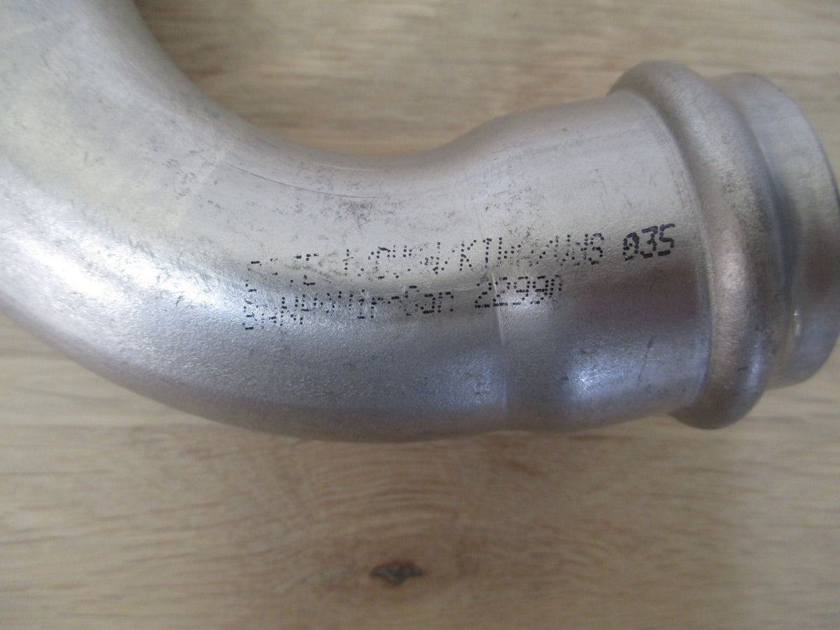 Sanha NiroSan Bogen 90 Grad 35 mm Edelstahl Press Fitting K17/222 