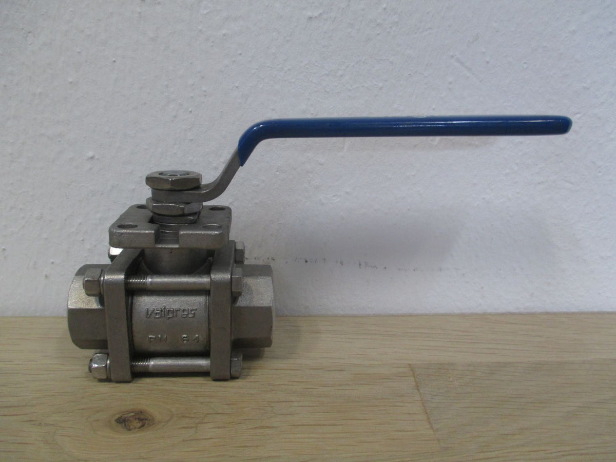 Legris Kugelhahn DN 15 PN 64 Edelstahl Ventil AISI 316 mit Fixierplatte K17/229 
