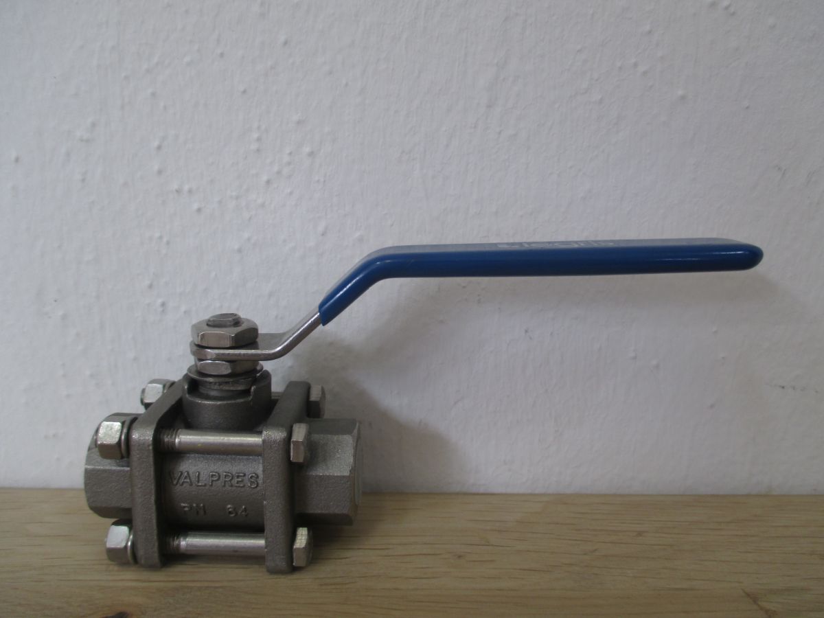 LEGRIS Kugelhahn Valpres DN 10 PN 64 AISI 316 Edelstahl 1/4 Zoll K17/241 