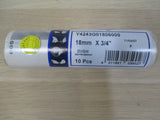 Oyster Übergangs Kupplung 18 mm Gewinde AG 3 / 4 Zoll Y4243G01806000 K17/272