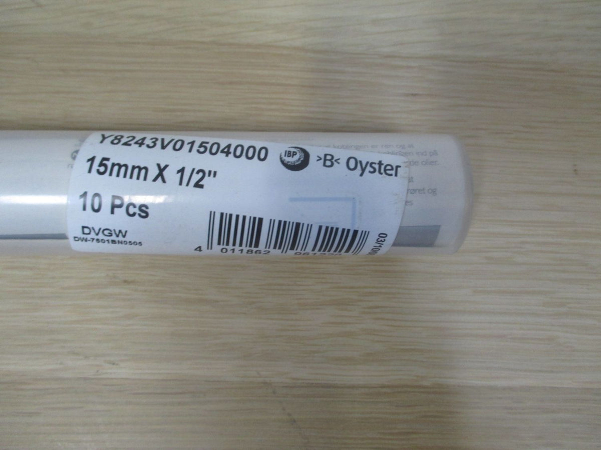 Oyster Übergangskupplung 15 mm x 1 / 2 Zoll AG Nr Y8243V01504000 K17/273