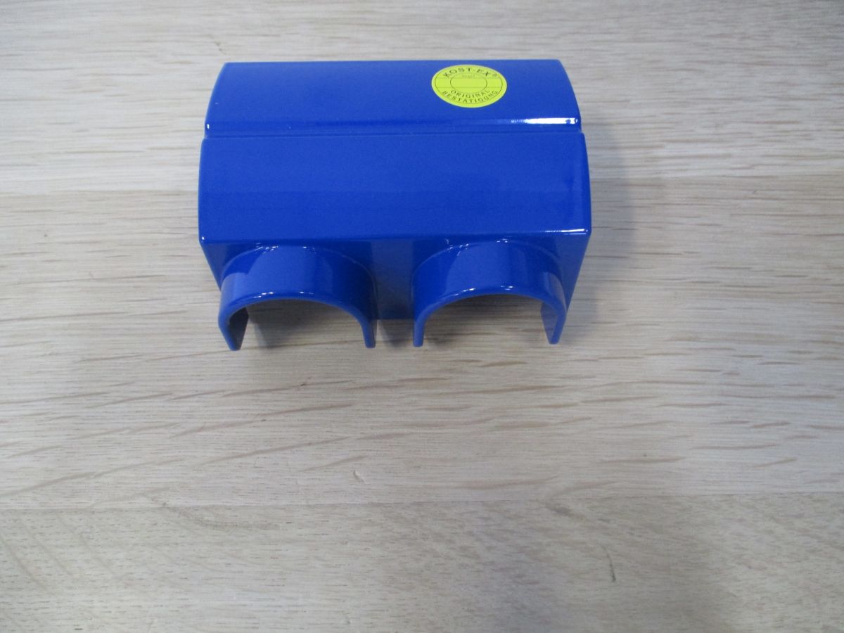 Abdeckung VHS 15 Ventil Badheizkörper RAL 9016 Eckform Durchgang K17/297
