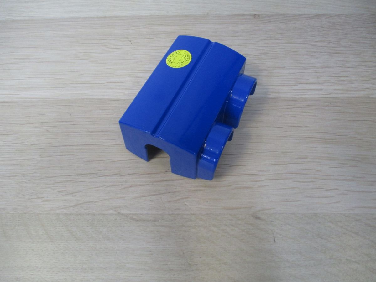 Abdeckung VHS 15 Ventil Badheizkörper RAL 9016 Eckform Durchgang K17/297
