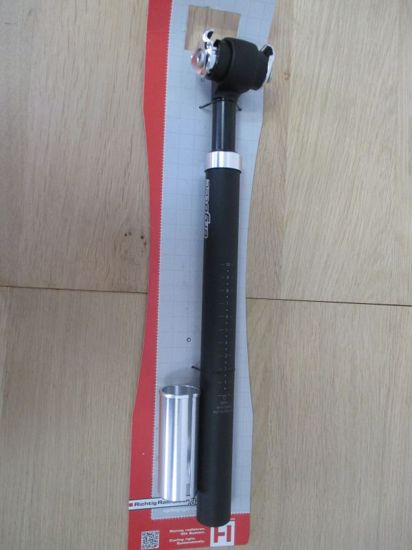 ergotec 2 Sattelstütze Teleskop Feder Sattelstütze 350 mm Länge K17/307