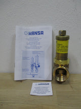 Hansa KSV Sicherheitsventil Halbzoll 2442180050 Rotguss Ventil K17/335