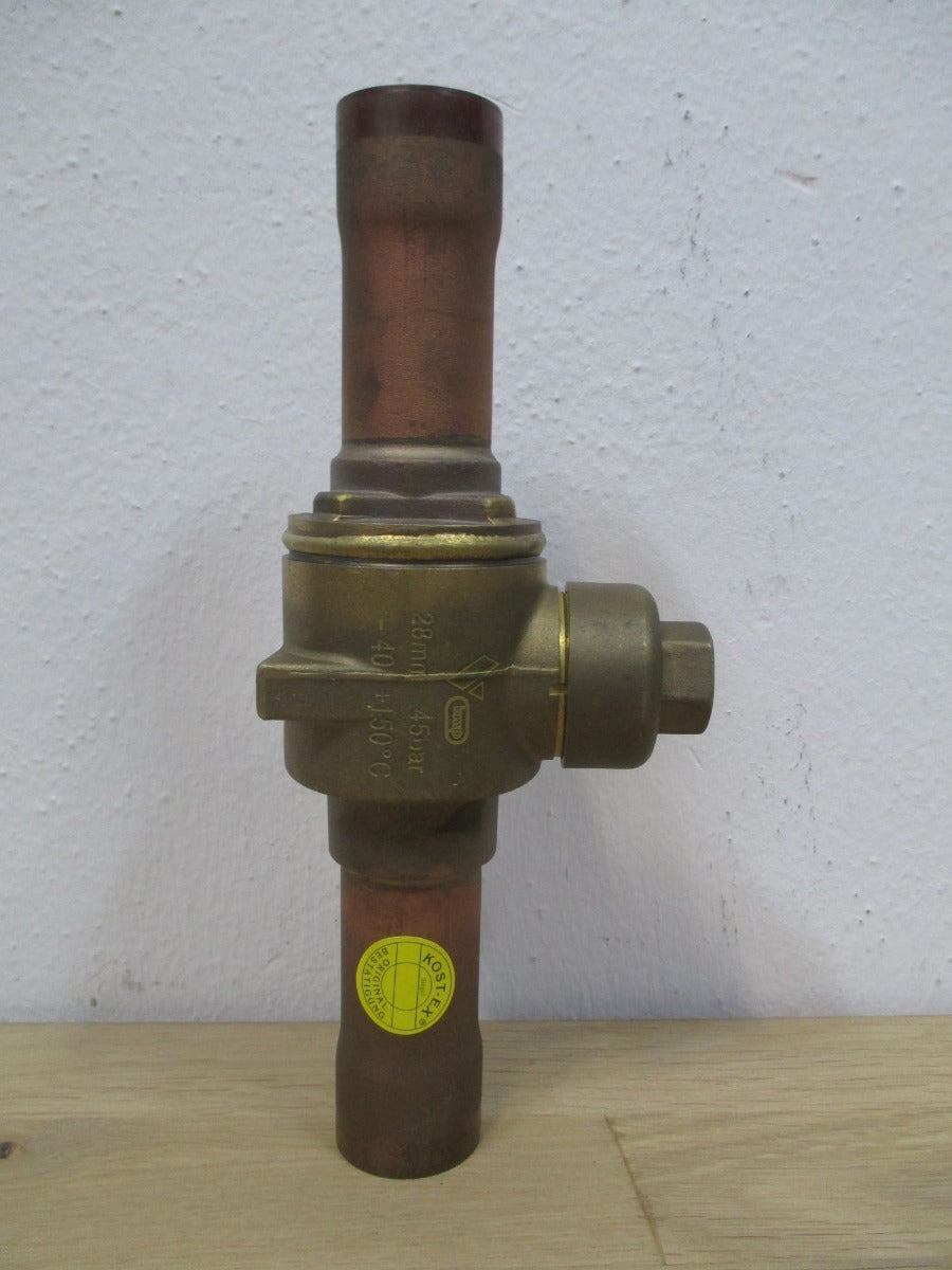Virginia KMP Kugelhahn 28 mm Hahn Rotguss 45 bar Ball Shuttoff Valve K17/336