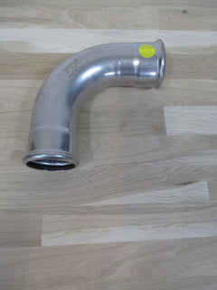 Inox Edelstahl Bogen 90° Grad 54 mm Press Fitting K17/34 