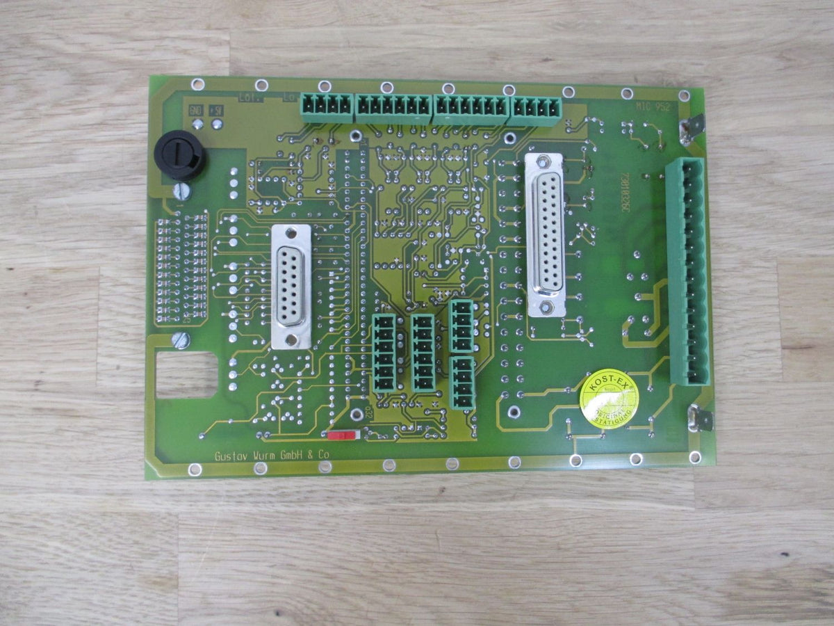 Wurm Platine MIC 952 Regelung Kältetechnik Klima Regler K17/340