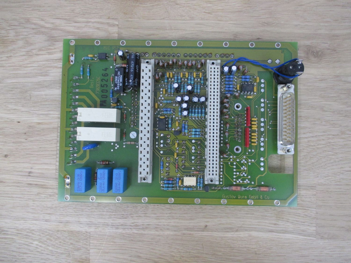 Wurm Platine MIC 952 Regelung Kältetechnik Klima Regler K17/340