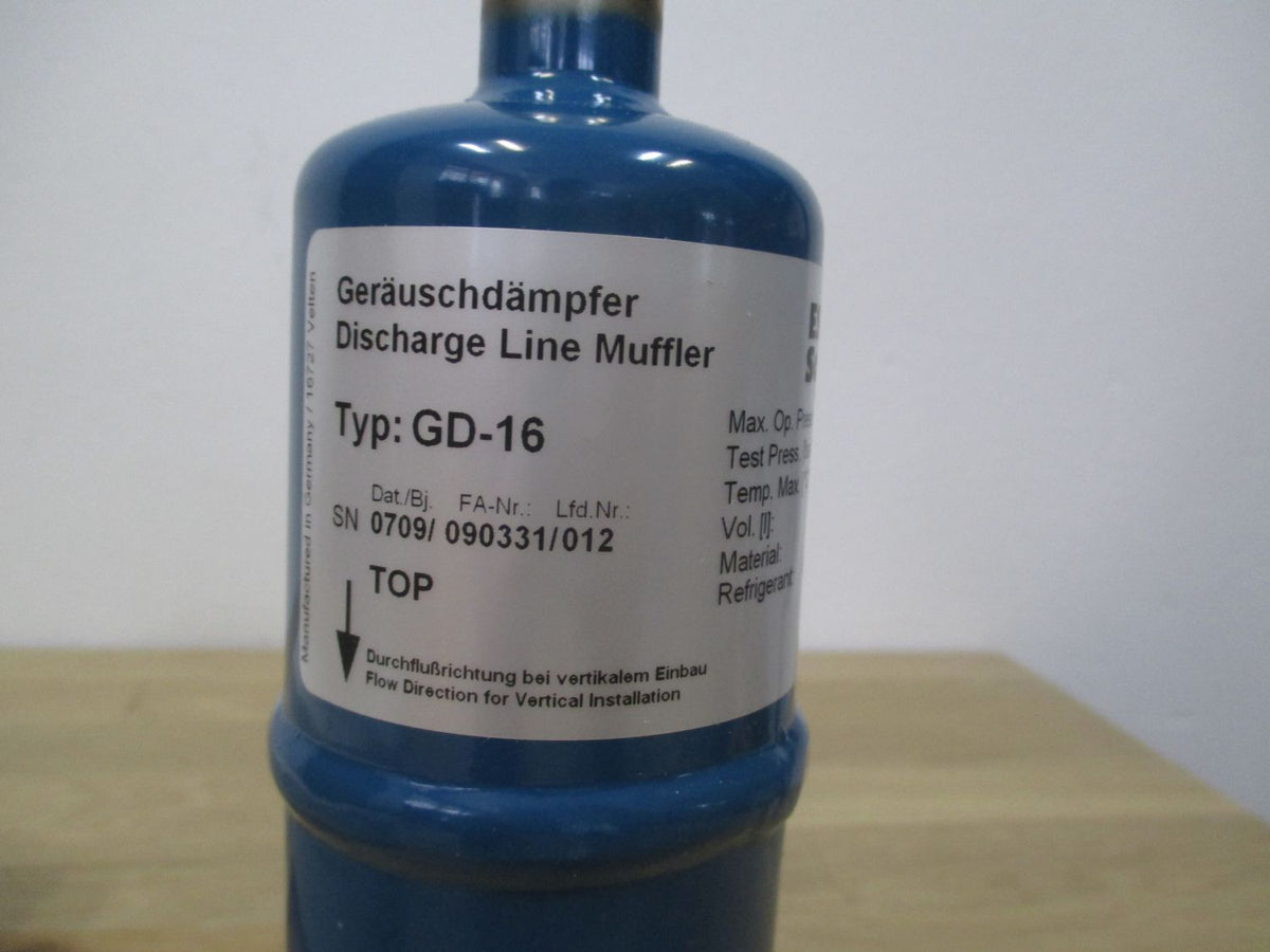 ESK Schultze Geräuschdämpfer GD-16 Dämpfer 16 mm Pulsatiedemper K17/349