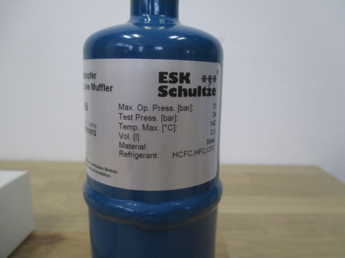 ESK Schultze Geräuschdämpfer GD-16 Dämpfer 16 mm Pulsatiedemper K17/349