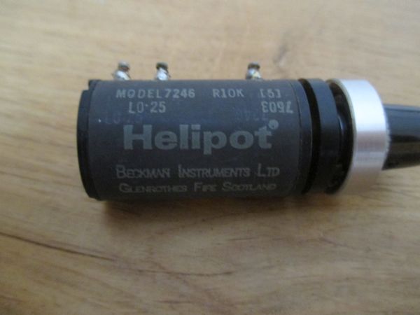 Helipot Dreh Potentiometer Widerstand 7246 R10K Regler K17/365